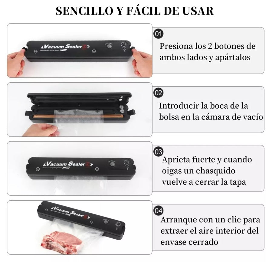 ‼️OFERTA ÚNICA‼️ MODERNA MÁQUINA DE SELLADO AL VACIO